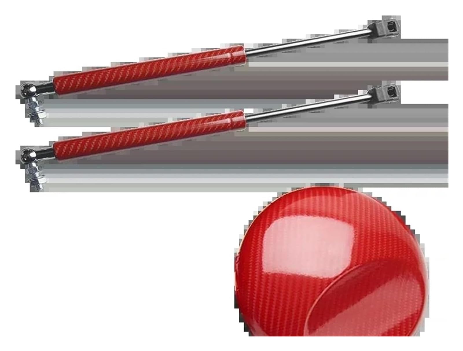 Capot Avant Ressort pour Benz pour Vito pour Viano pour Classe V W447 2014-2022 Capot Avant De Voiture Couvercle Ressorts Support Levage Barres Choc Tige À Gaz(Red)