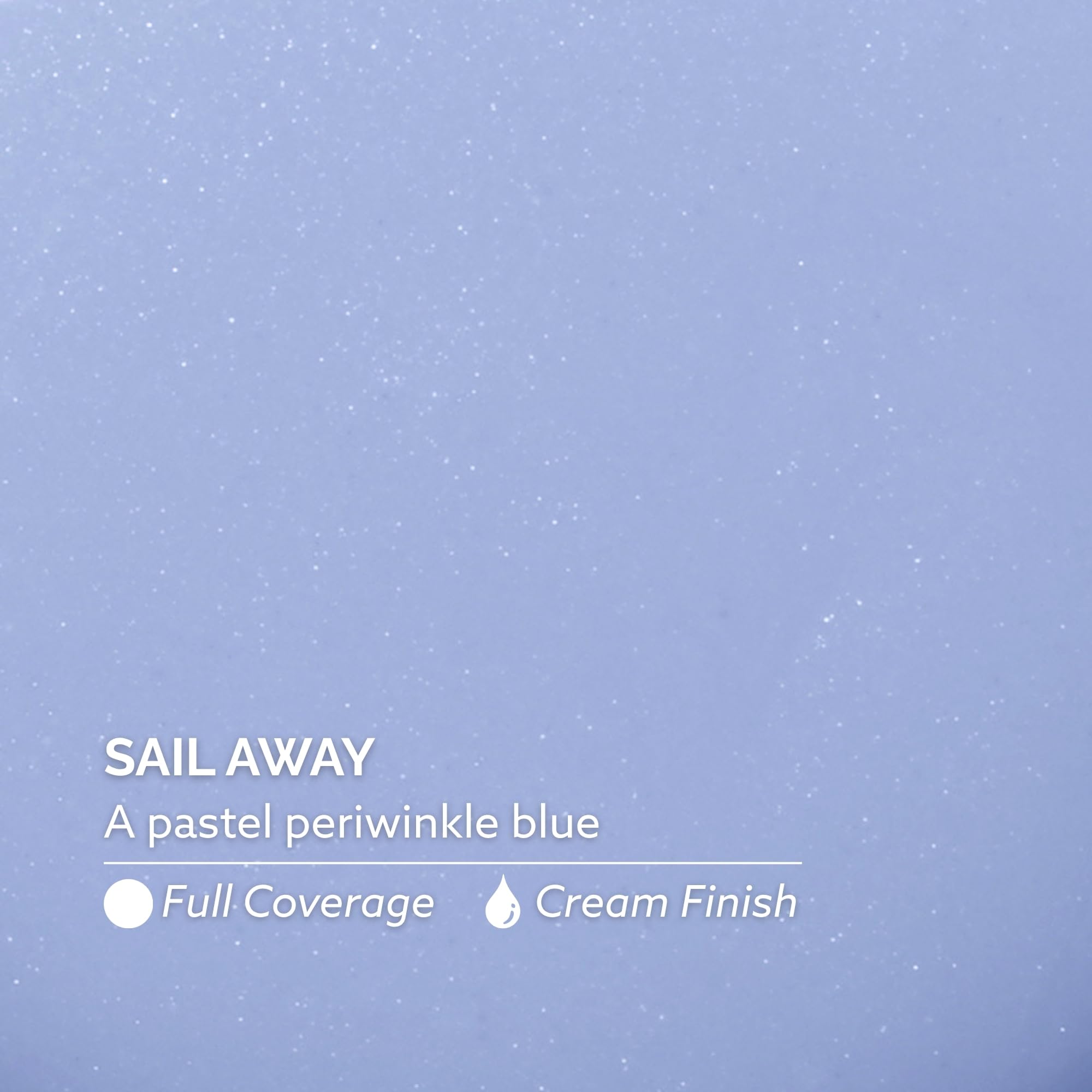 Dazzle Dry Nail Lacquer Step 3 – Sail Away Pastel Periwinkle Blue