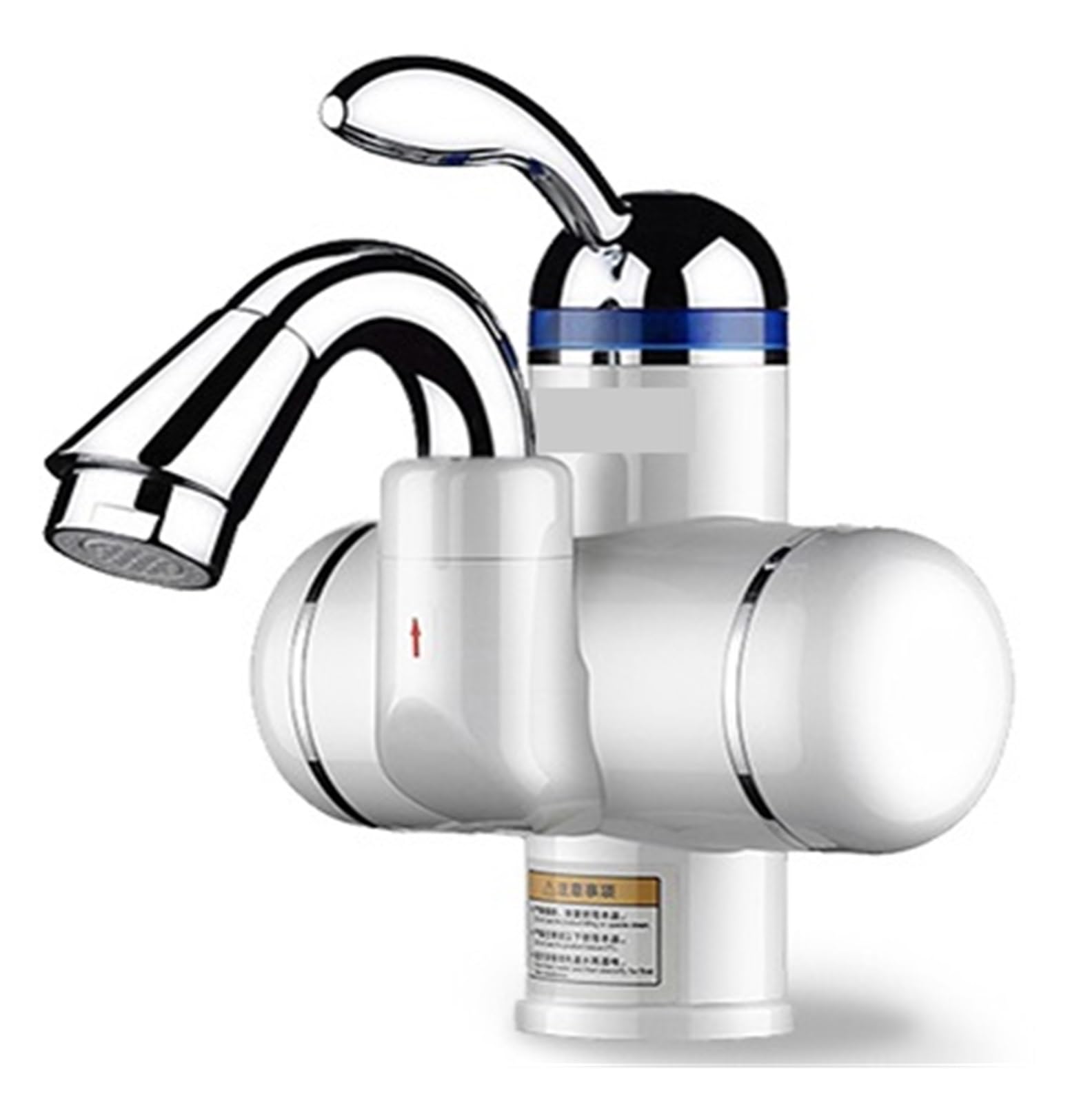 LNHHG Instant Heating Faucet Hot Water Tap,Tankless Water Heater Electric Kitchen Faucet,Fast Heating Water Heater Tap(Water from below)