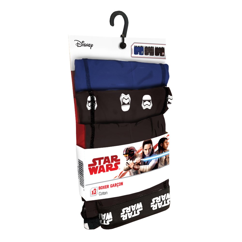 Star Wars Pk743-14 Boxer a Pantaloncino, Multicolore 0, 14 Anni Bambino