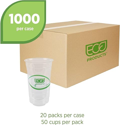 Miniatura 2 de Eco-Products, Inc GreenStripe - Vasos para bebidas frías, Transparente, 1000