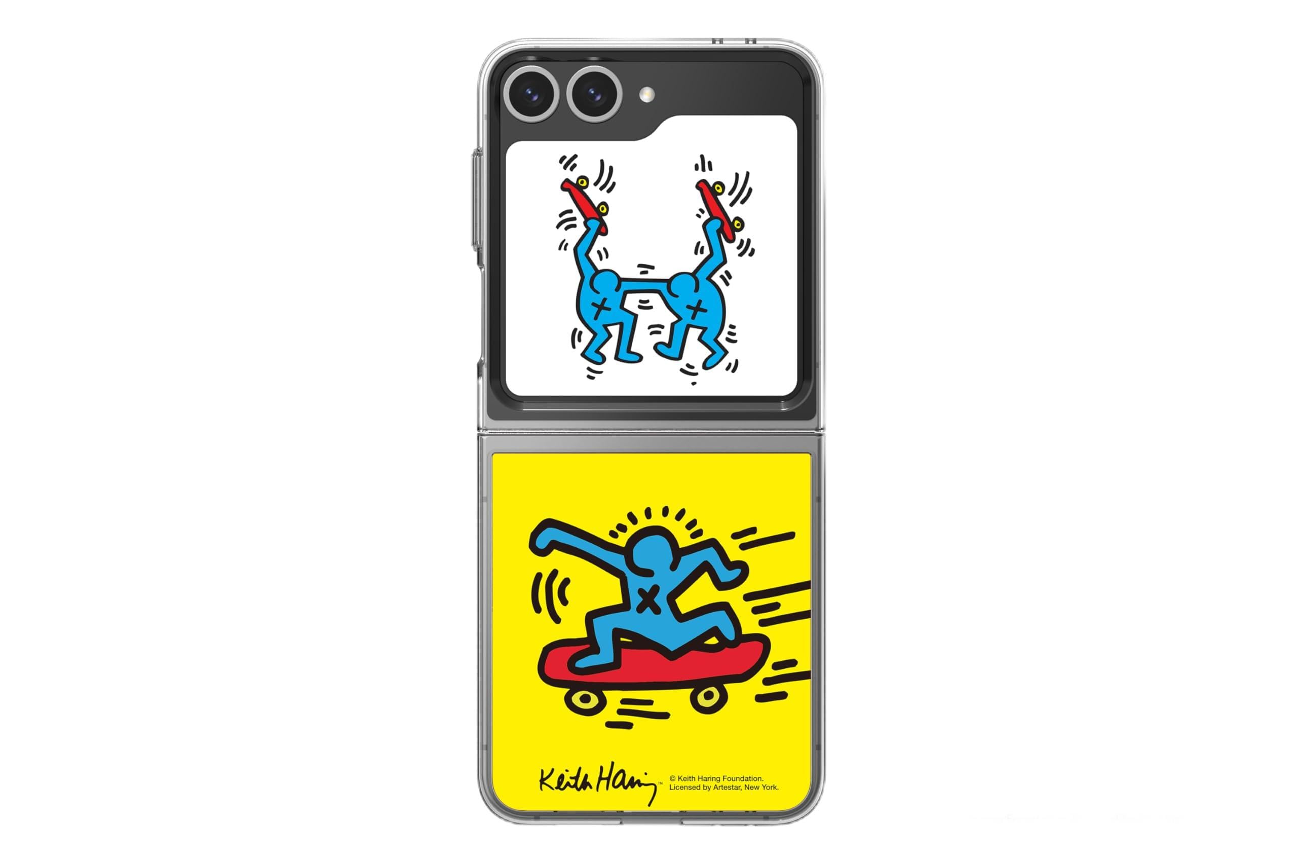 Samsung Yellow Keith Haring Skate Flipsuit Card For Z Flip