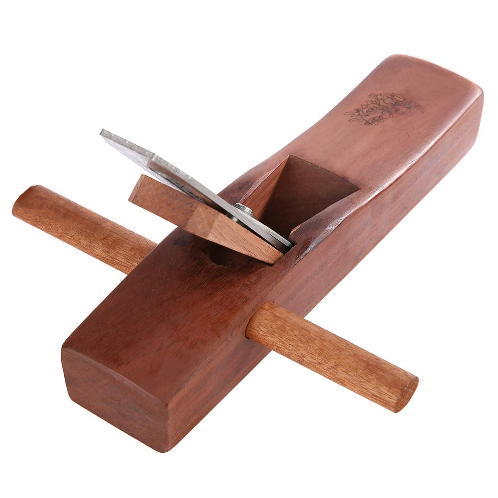 Joyzan Rabot à Main Petit Mini Manuel Pour Bois Une Main Avion De Menuiserie Outils Raboteuse en Charpentier Rabotage Compact Léger Réglable Manuellement Travail Précis Dégauchir Aplanir Raboter