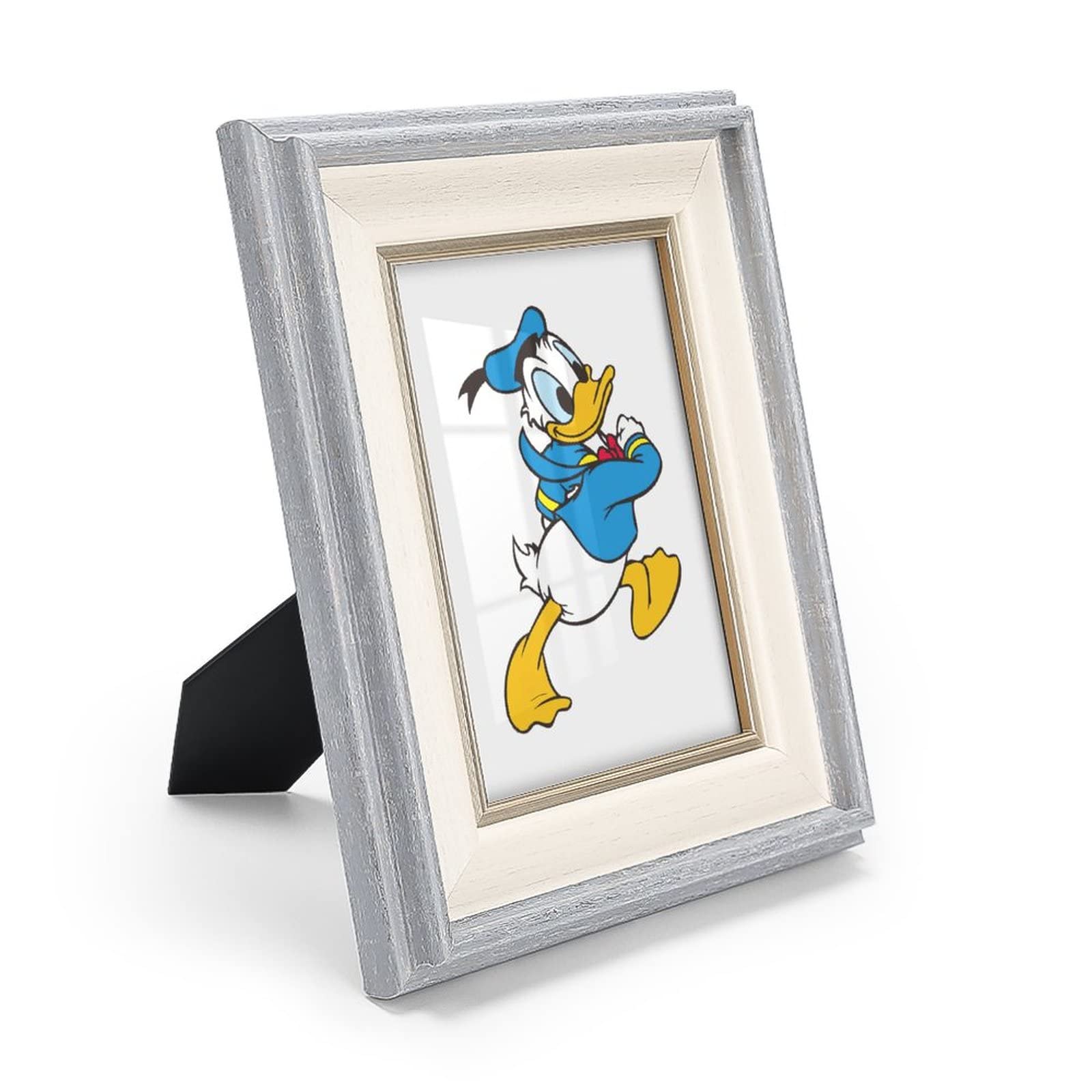Amazon.co.jp: ドナルドダック フォトフレーム 木製 写真立て 木目調