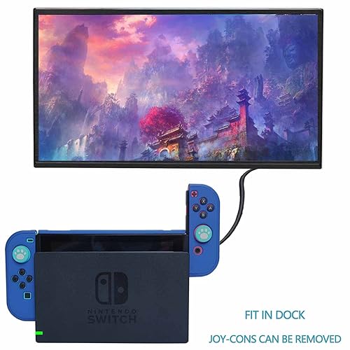 Miniatura 6 de Dockable Case for Nintendo Switch - COMCOOL 3 in 1 Protective Cover Case for Nintendo Switch and Joy-Con Controller with Screen Protector and Thumb