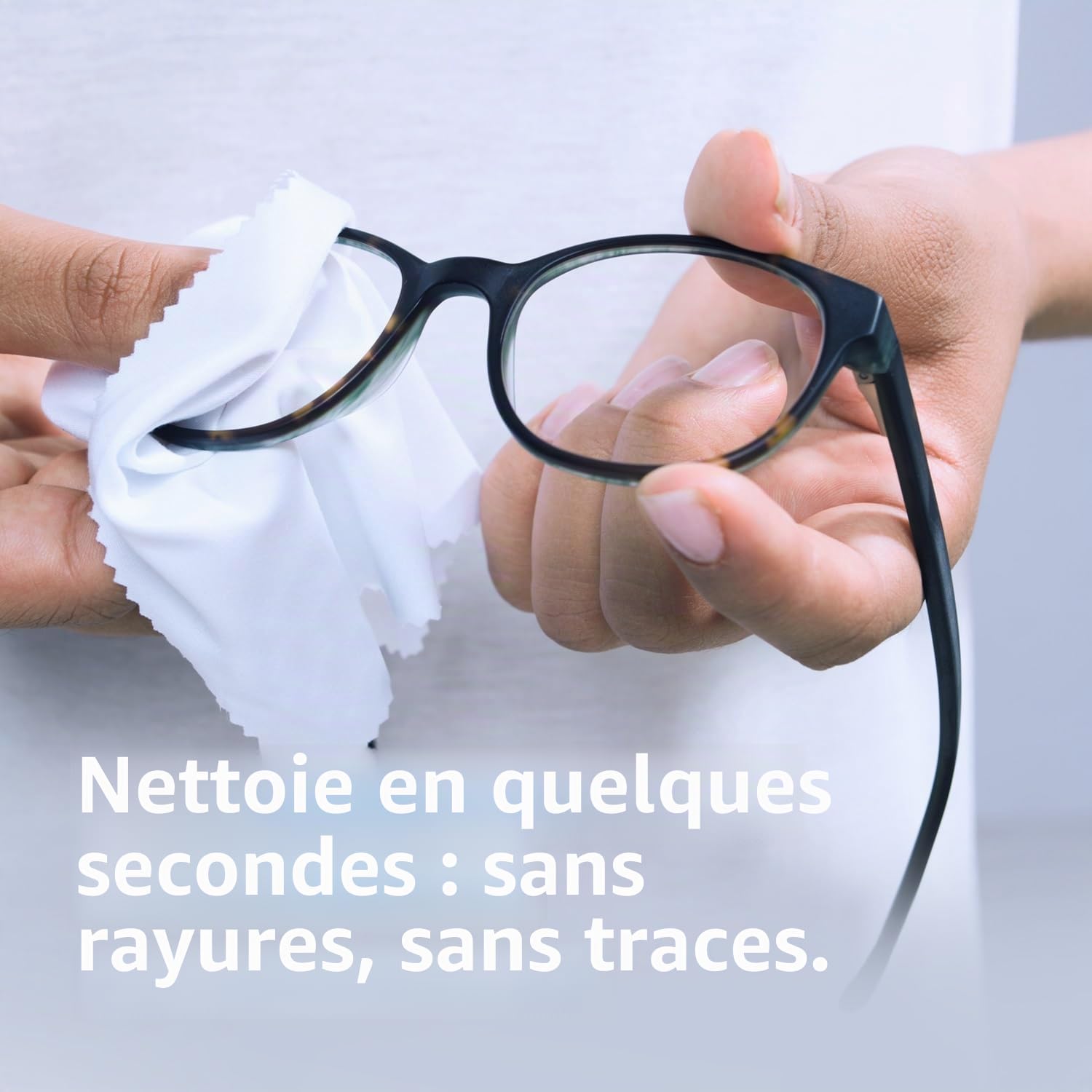 Zeiss Spray pour lunettes de 30 ml avec chiffon en microfibre pour un nettoyage en douceur et en profondeur de vos verres de lunettes - Sans alcool