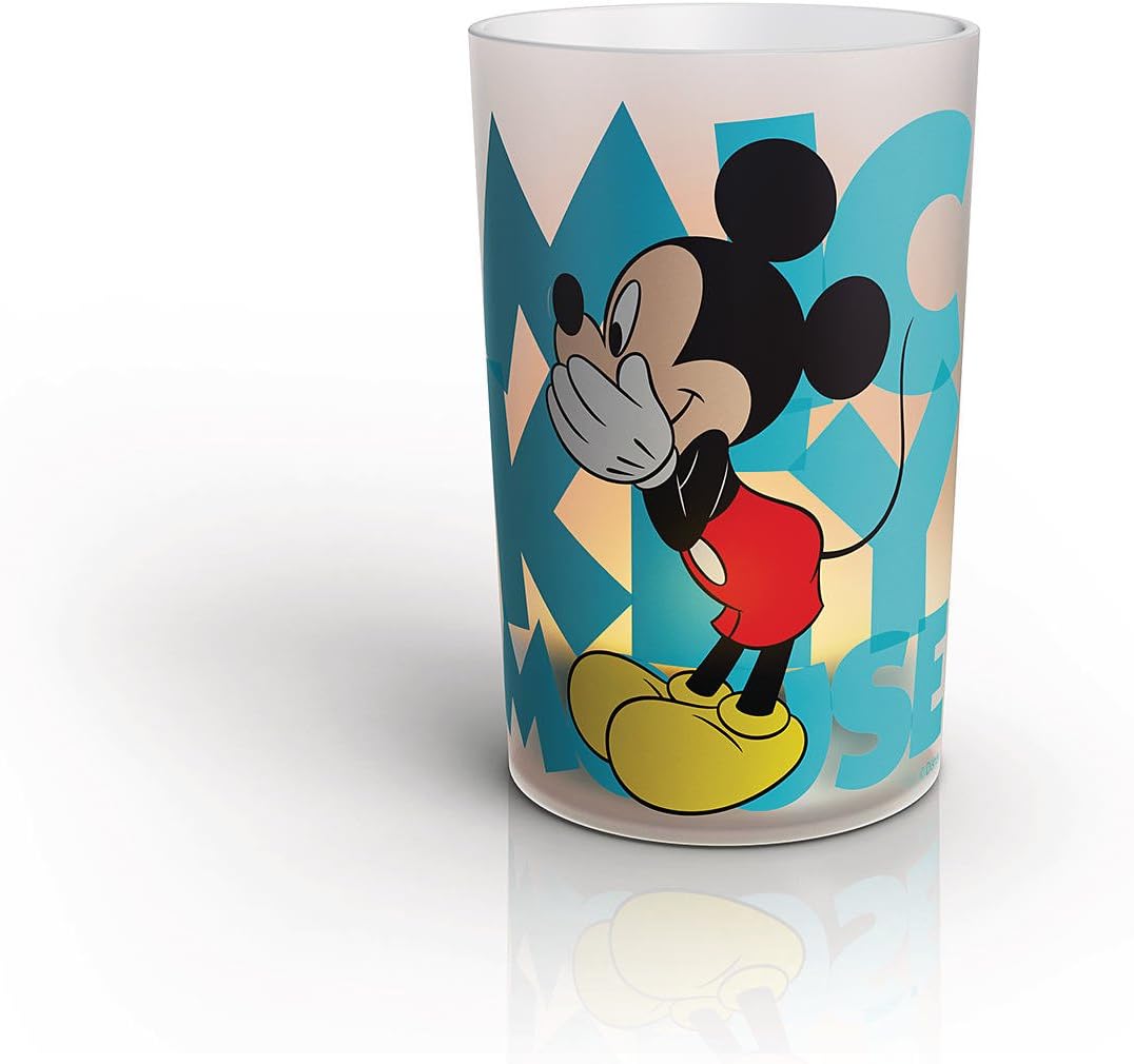Philips Disney CandleLights Mickey Mouse - Vela con tecnología LED, luz blanca cálida