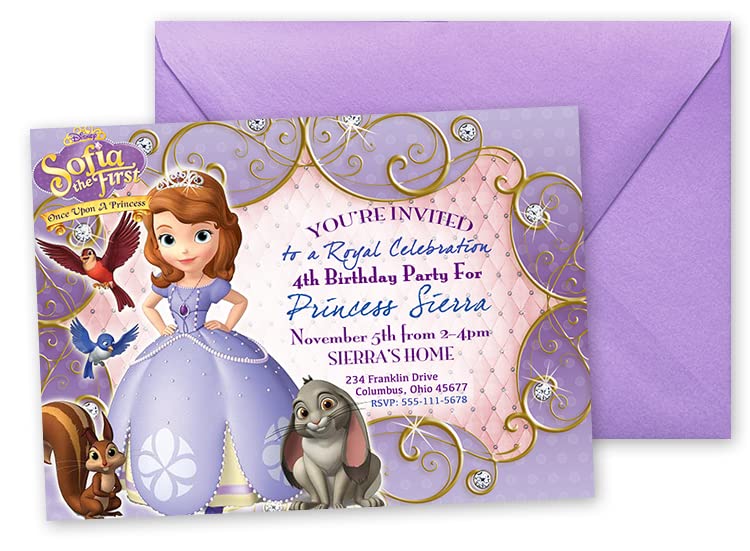 Sofia The First Birthday Card Ubicaciondepersonas cdmx gob mx