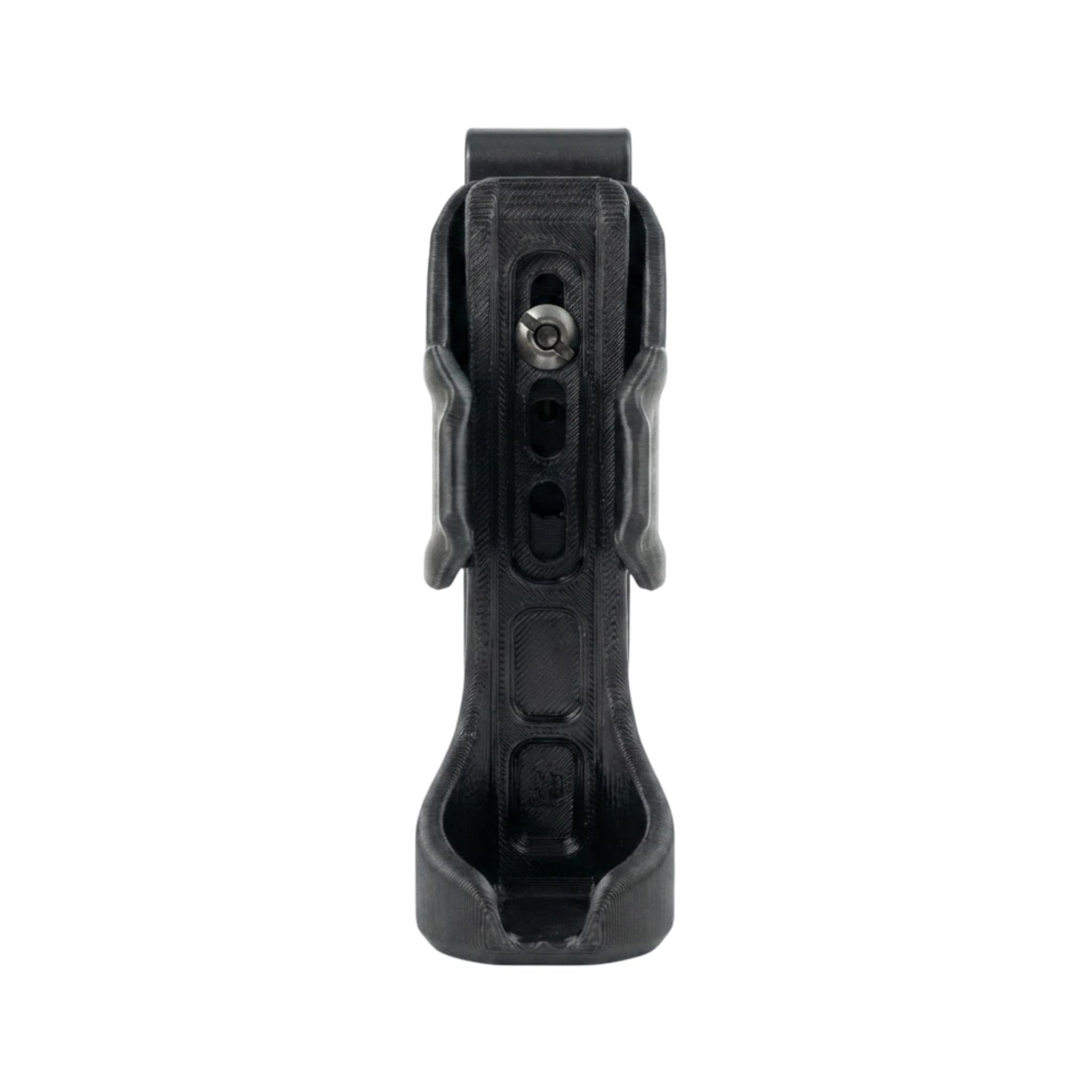 HoldMyGear Belt Clip Flashlight Holder – Compatible with Olight Warrior 3 3S (Precision-Fit Belt Mount Holder, Fits Belts 1.5