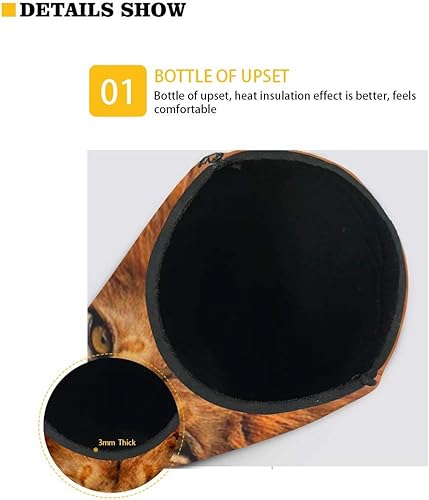 Miniatura 4 de Forchrinse Paquete de 2 fundas para enfriar latas con la bandera estadounidense de águila calva, fundas aisladas suaves para botella de latas,