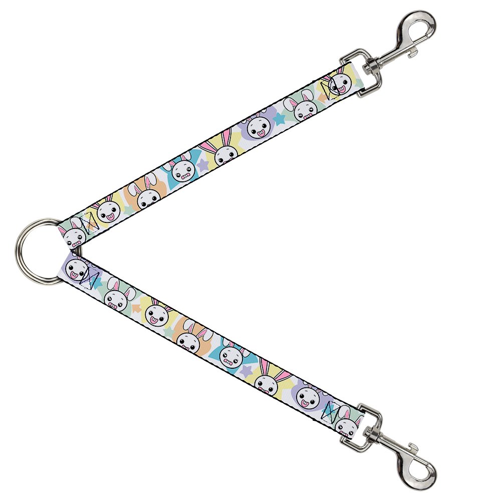 Correa divisoria para pañuelos y banderines Buckle Down DLS-W30841 blanco 2,54x76,2 cm