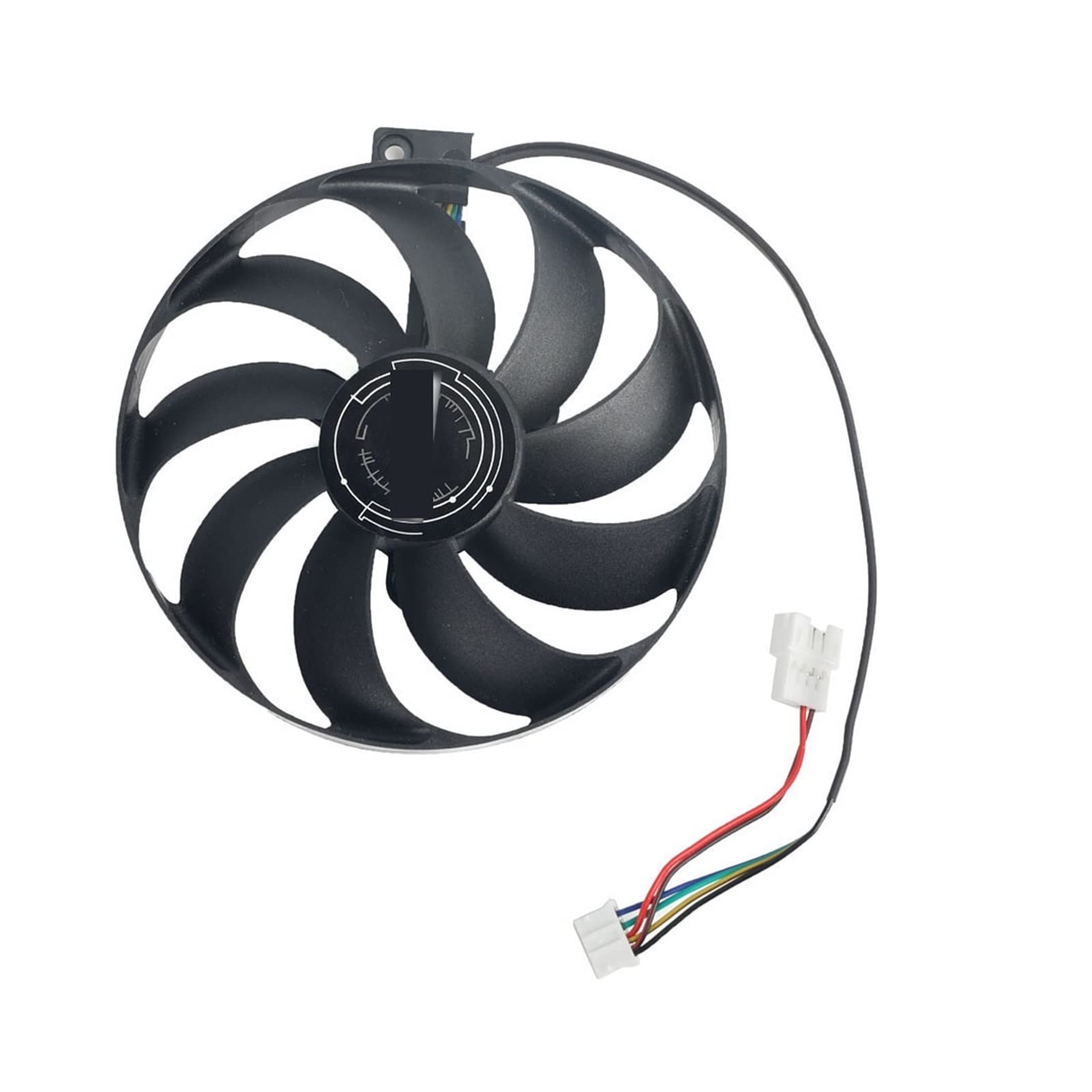 DOTODO 75 MM HA8010H12F-Z CGPU Scheda Grafica Ventola di Raffreddamento Sostituire per MSI GeForce GTX 1650 Super Ventus XS Ventilatori Scheda Grafica