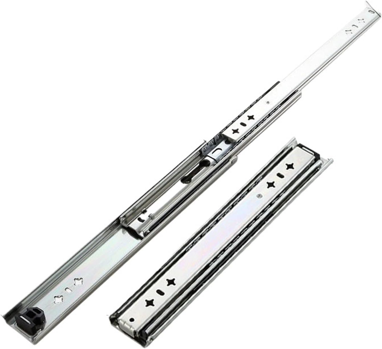 Heavy Duty Drawer Slides 10-40Inch Full Extension Heavy Duty with Locking Drawer Slides 53 Wide(28 inches 70mm)