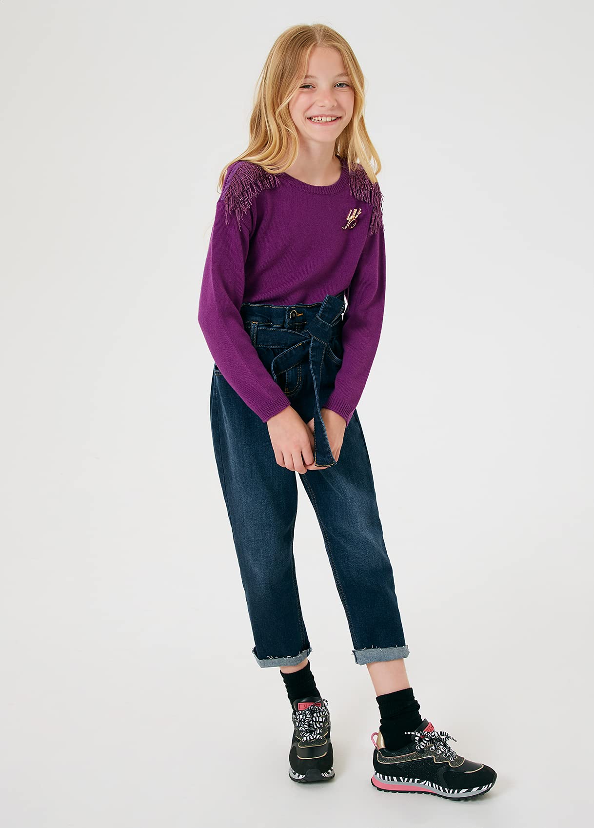 Liu Jo JEANS A VITA ALTA BAMBINA GF1084D4391-14A, BLU