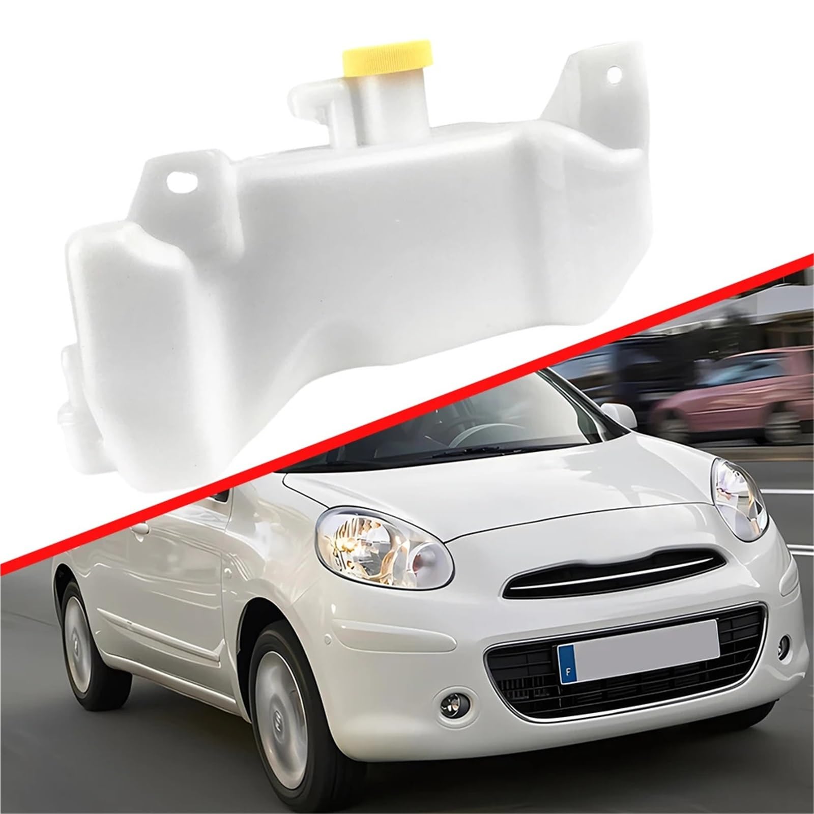Botella Refrigerante Depósito de expansión de refrigerante de 1,5 l (21710-43B01) para Nissan Micra K11 (1992-2002)