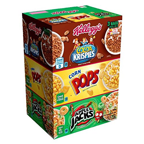 Kellogg's Cereal Variety Pack, 57.5 Ounce - //coolthings.us