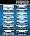 Racing Optics 10205C - Racing Optics Xstack Helmet Tear Off Fits Bell: GTX, Vortex, BR-1, M4, K-1, Sport, 267 Shield, 281 Shield, 288 Shield; All Pyrotect Helmets and Racequip Pro15