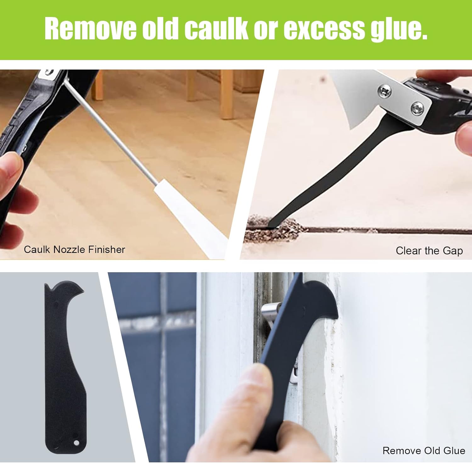 5-in-1 Silicone Caulking Grout Removal Tool Kit