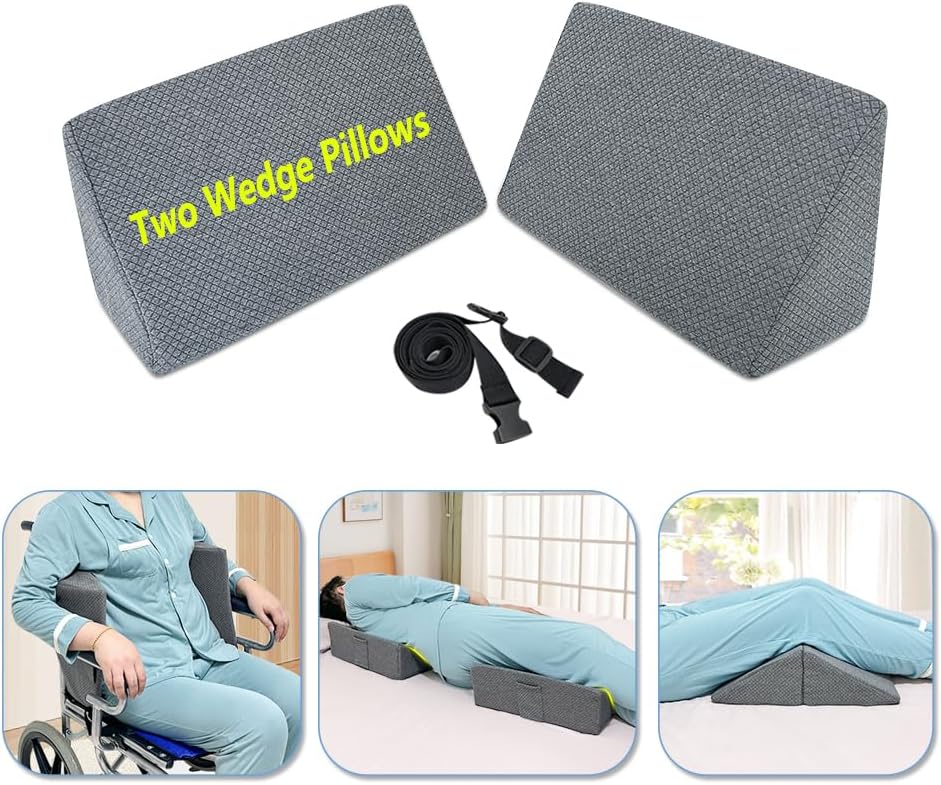 Amazon kaamos positioning wedge pillow for side sleeping bed