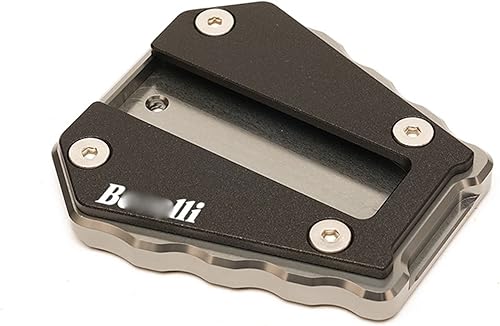 Tablero de extensión para Benelli TRK502 BN600GS BN600 BJ600 TRK 502X BN 600 Moto Kickstand lateral soporte lateral ampliar almohadillas de