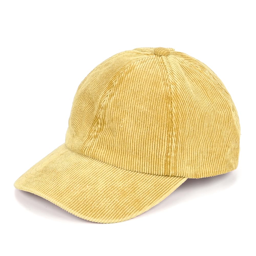 C.C Ponytail Criss Cross Messy Buns Ponycaps Baseball Cap Dad Trucker Mesh Hat, Honey Mustard