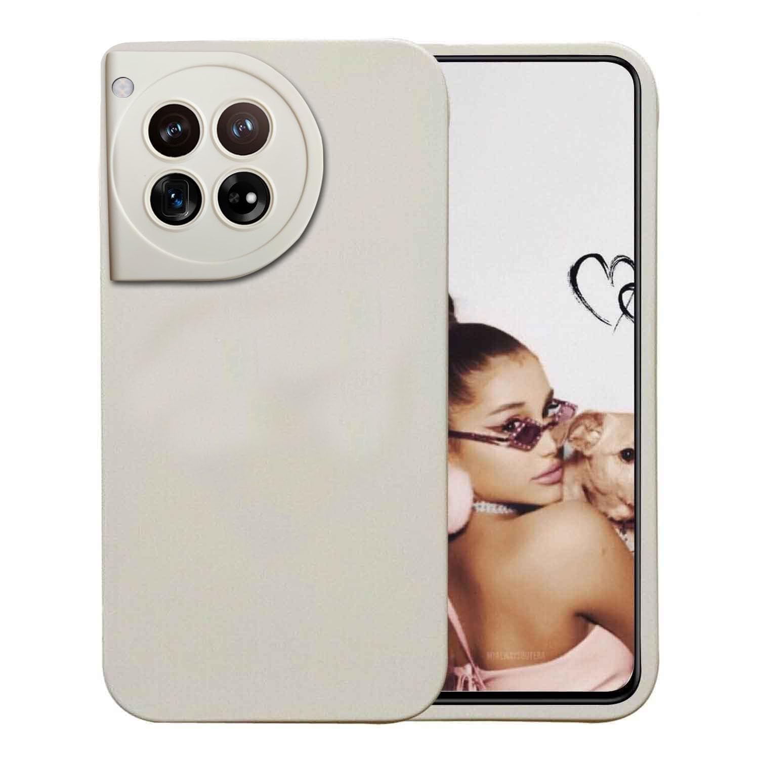 KC Back Cover for Oneplus 12R 5G - Shockproof Soft Bumper Silicone Case with Camera Protection (Off White) (B0CZNL1STC) Amazon Price History, Amazon Price Tracker
