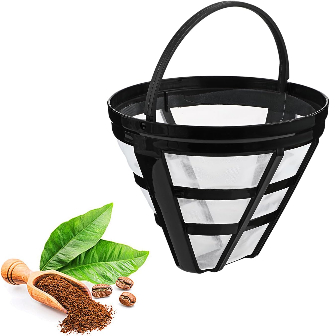 Prasacco Reusable Coffee Filters, Coffee Maker Basket