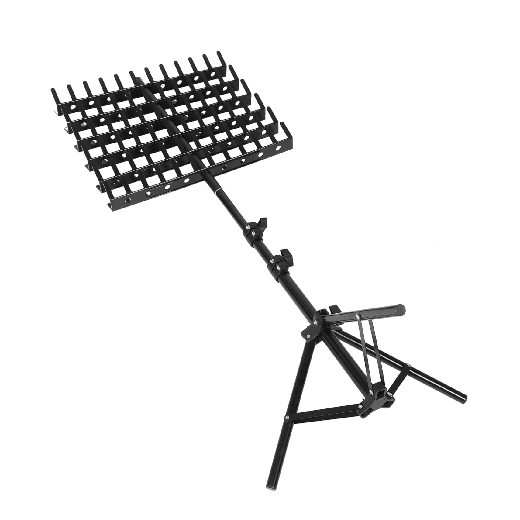 FOMIYES Djustable Braiding Hair Rack Sturdy Metal Hair Extension Holder for Dreadlock Braiding Height-adjustable Hair Separator Stand Portable Hair Divider Rack