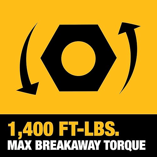 Miniatura 9 de Dewalt DCF900P1R 20V MAX XR Kit de llaves de impacto de alto par inalámbrico de iones de litio de 1/2 pulgada con yunque de anillo de cerdo (5 Ah)