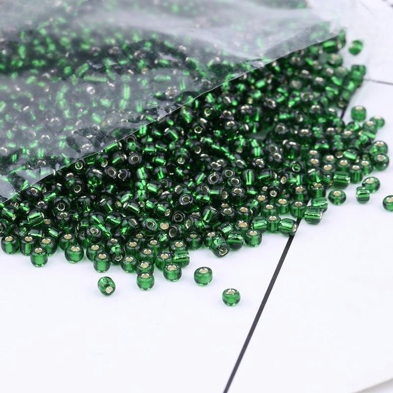 10000 pz 4mm Lago Blu Perline di Vetro per La Creazione di Gioielli Piccoli Pony Perline Perline di Riso Mnin Perline per Braccialetti Fai da Te Artigianato Orecchino Fai da Te