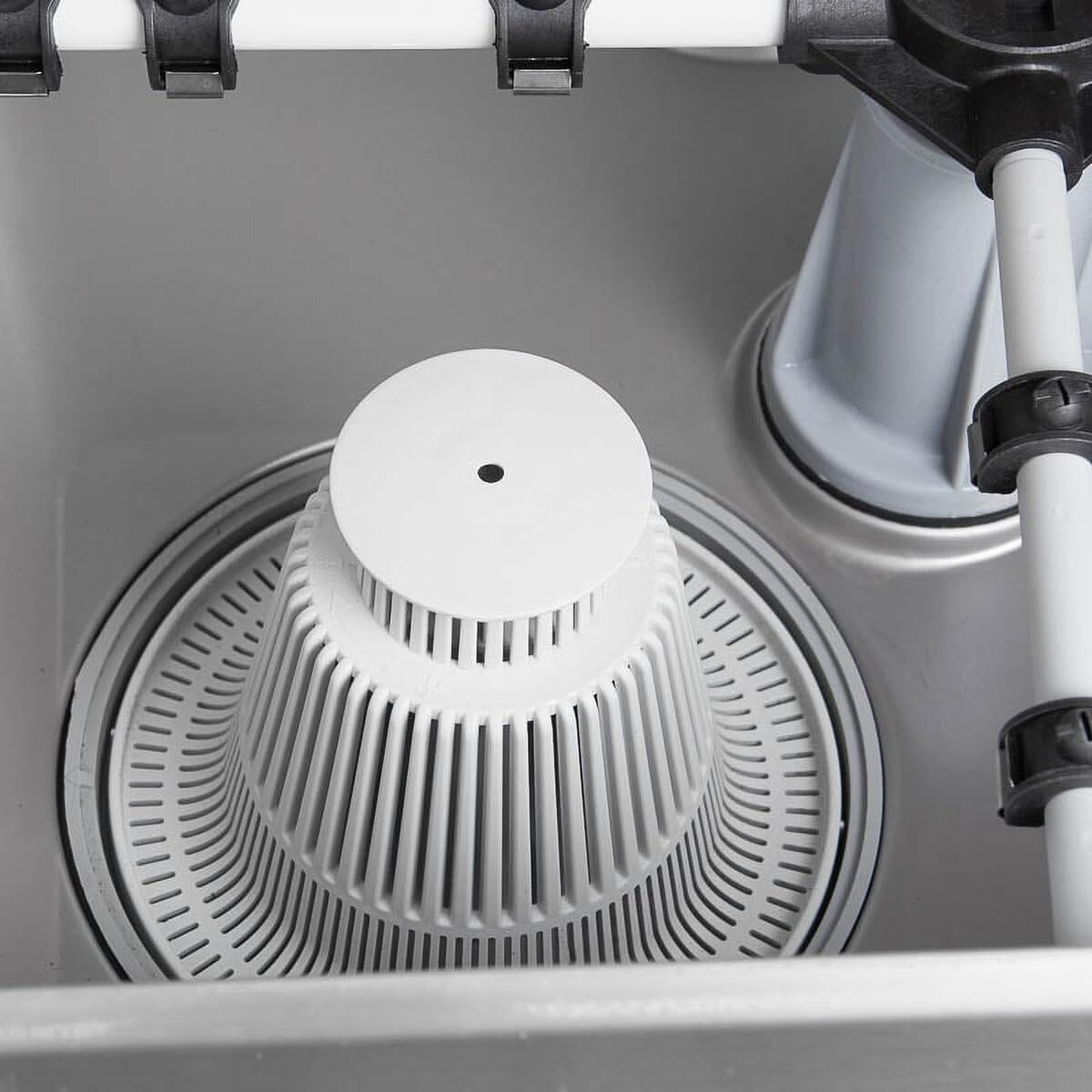 GastroHero ECOLINE-GLSM40S Gläserspülmaschine I Spülmaschine mit Reiniger- und Klarspüldosierer I Korbmaß 40 cm I Gläserspüler für Gastronomie
