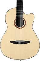 Vista 8 de Yamaha NCX1 NT Cutaway Guitarra Clásica Acústica-Eléctrica de Cuerdas de Nylon, Natural