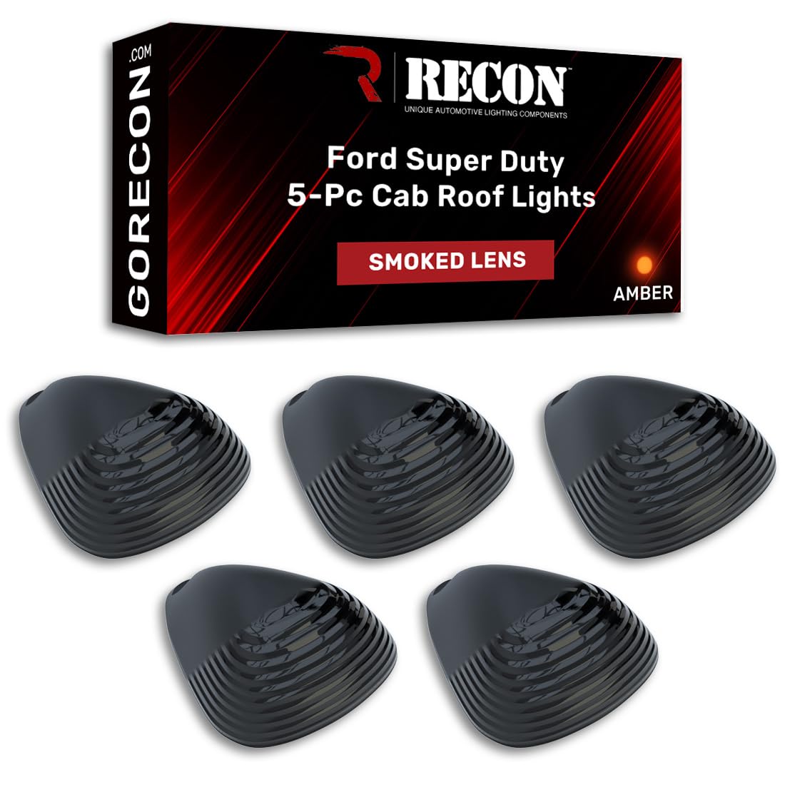 Amazon.com: RECON, 264142BK - Ford Super Duty Smoked Cab Roof