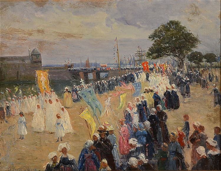 Impression d'art d'Alfred Guillou pour créer une ambiance vintage dans votre chambre