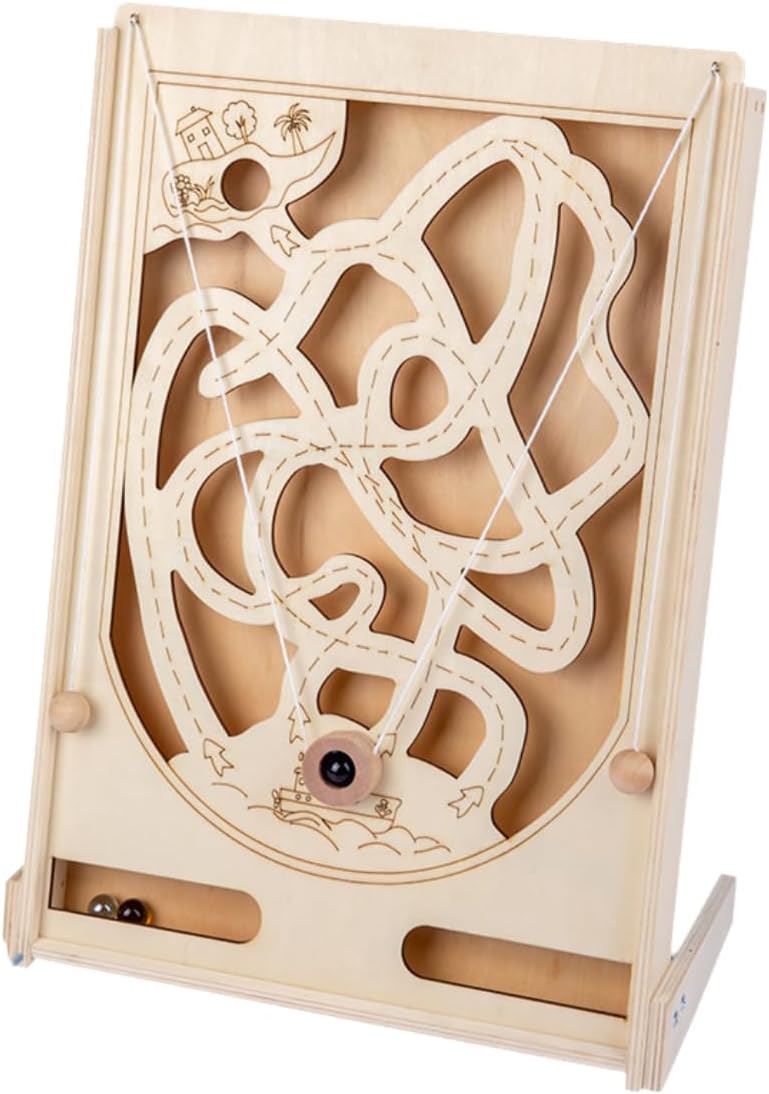 Pinball Game - New Marble Maze Game - Fun Hand-Eye Coordination Training for Kids, Great for Family Bonding & Special Occasion Gifts (Standard Edition)