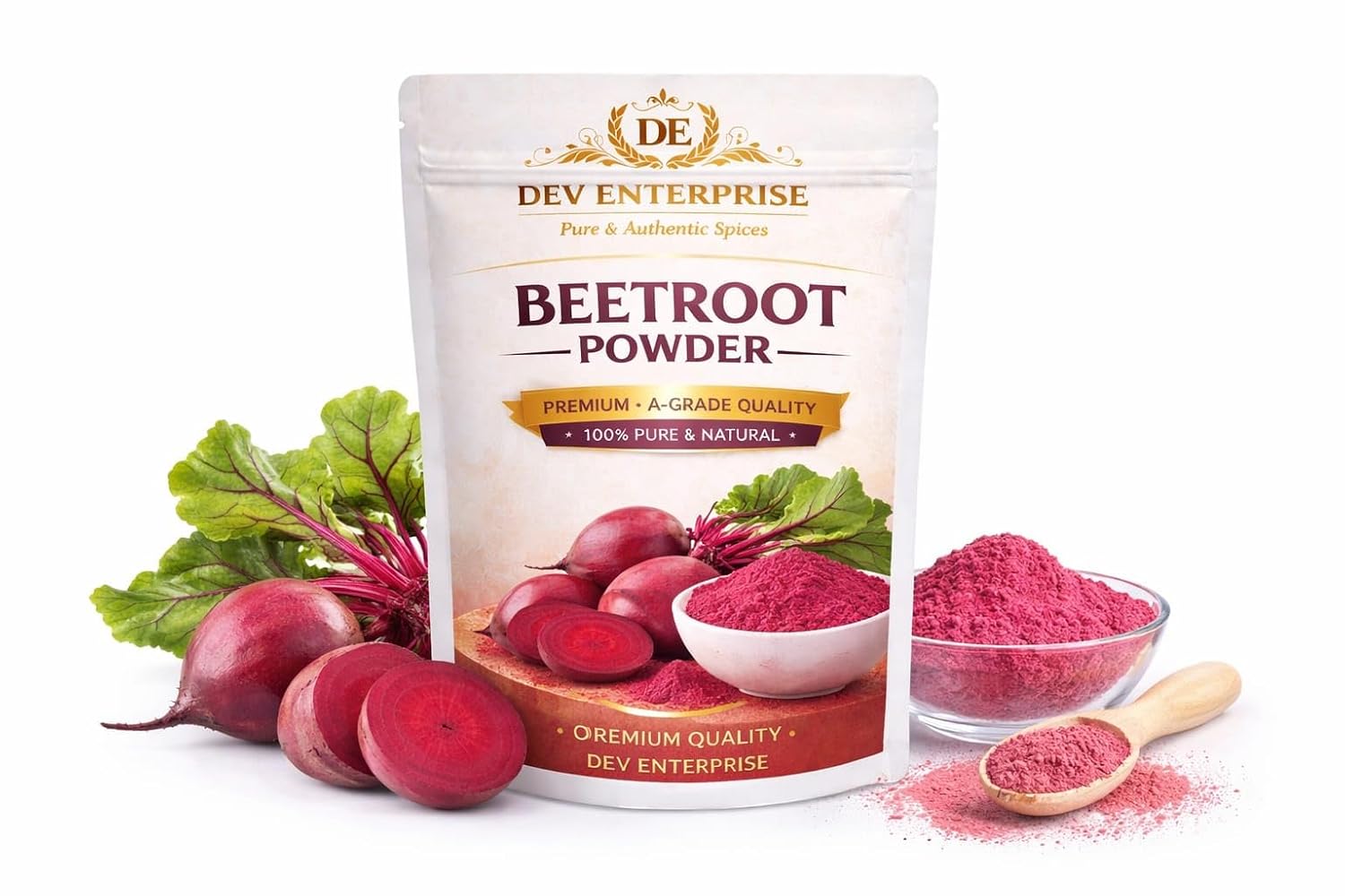 Dev Enterprise Organic Beetroot Powder 1kg | 100% Pure Natural Beet Root Powder for Face Pack, Skin, Hair Growth & Drinkin... - Review, Price and Buying Guide