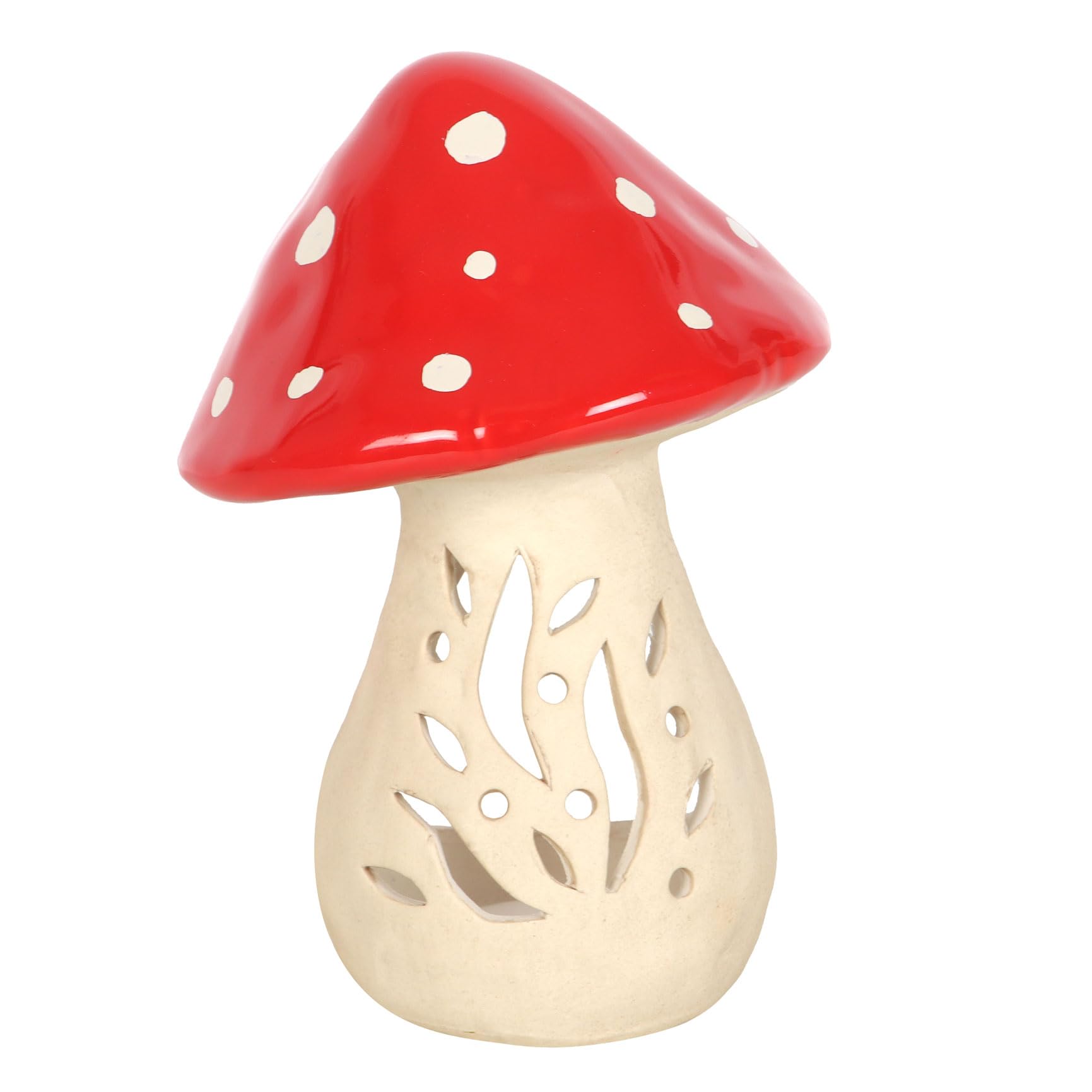 Charming Mushroom Tealight Candle Holder