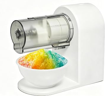 Mokero Shaved Ice Machine, Rechargeable Snow Cone Maker with 2 Reusable Ice Molds & Bowl, Compact Electric Ice Shaver for Snow Cones, Slushies, Frozen Drinks & Homemade Treats
