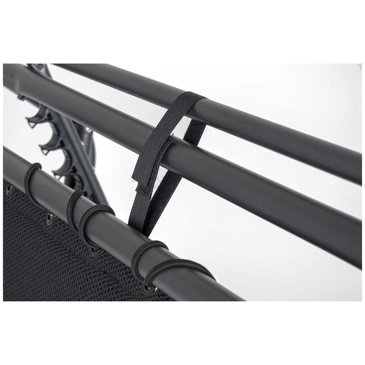 Crespo Sonnenliege Liegestuhl AL364 XL Air Deluxe Camping Garten Liege Alu 140kg schwarz