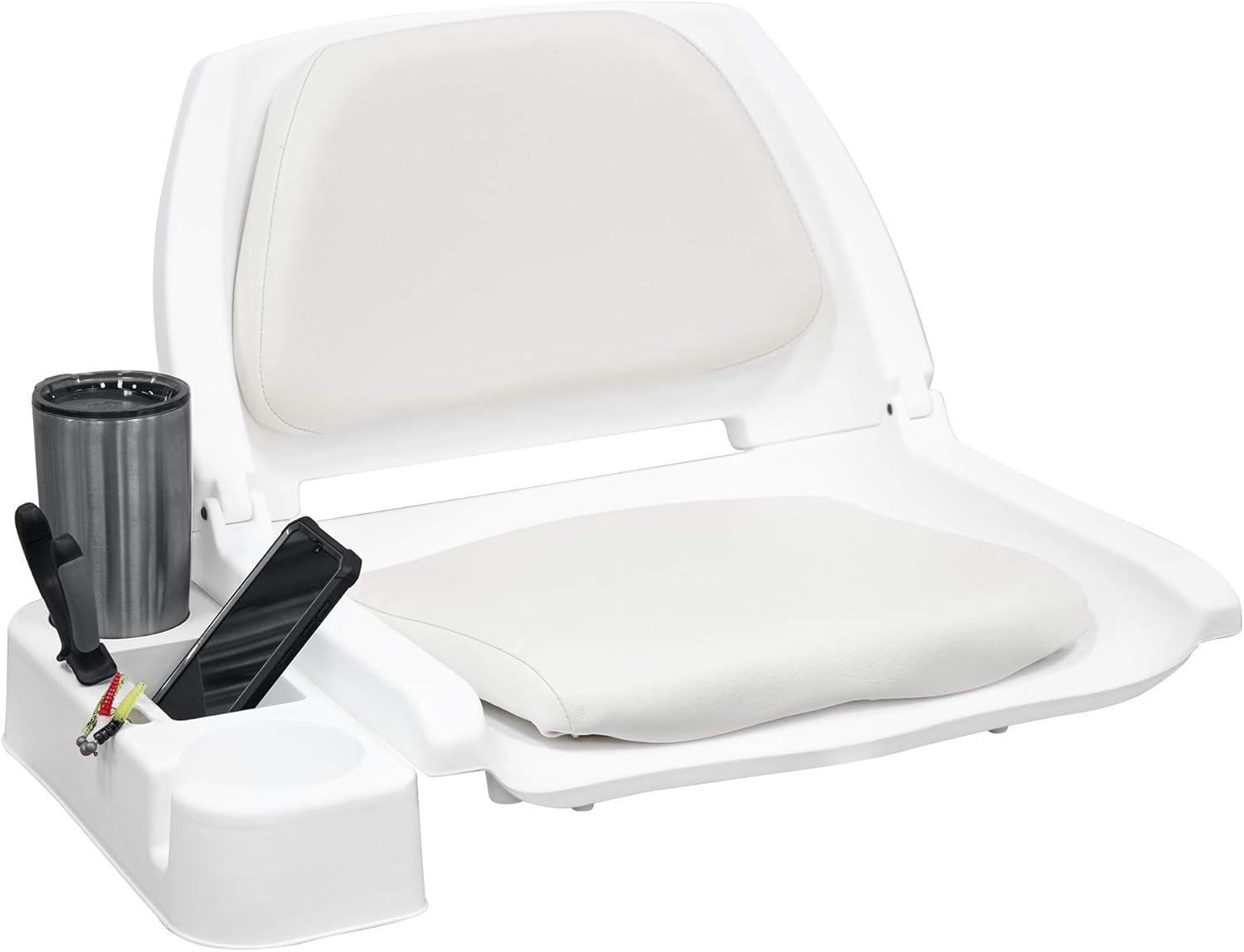 Wise Boat Seat Caddy Gear Holder White