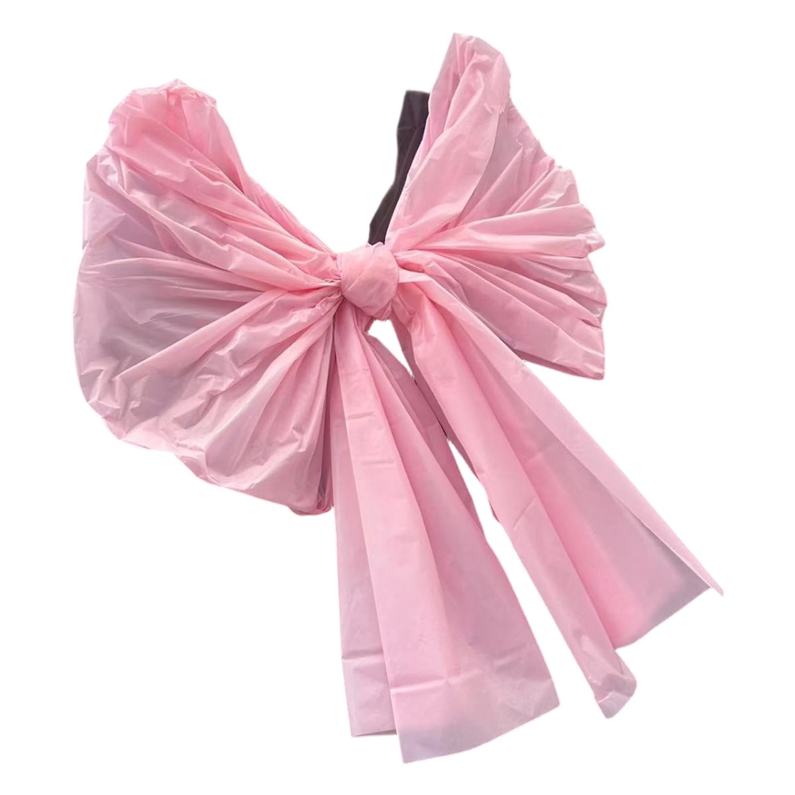 hogtnd Easy to Install Decorative Bow for Stage Wall Backdrops Party Supplies Large Bow Decoration