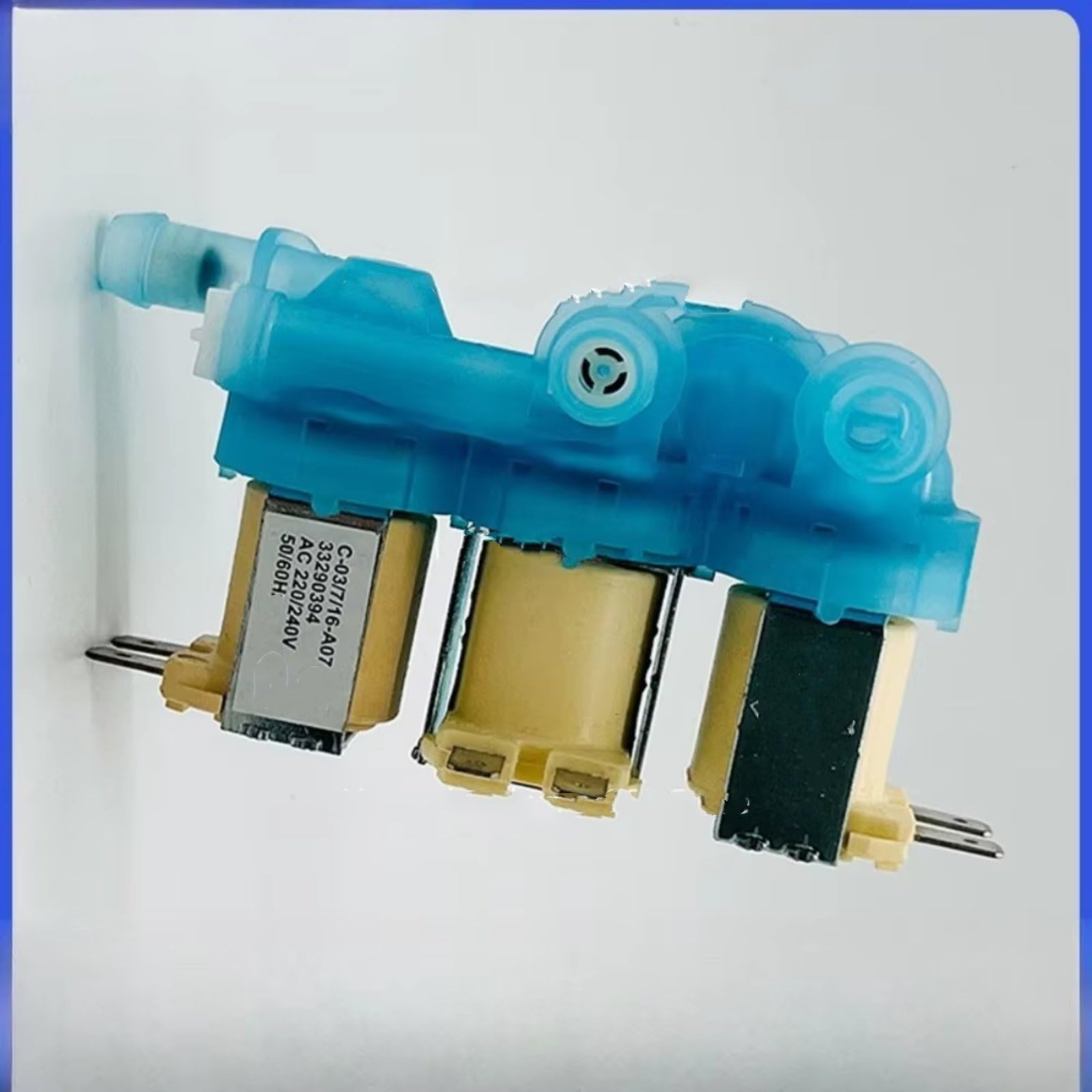 Valvula Entrada Lavadora Válvula de entrada de agua para lavadora de tambor automática 33290394/DC62-00233B válvula solenoide de salida uno en tres