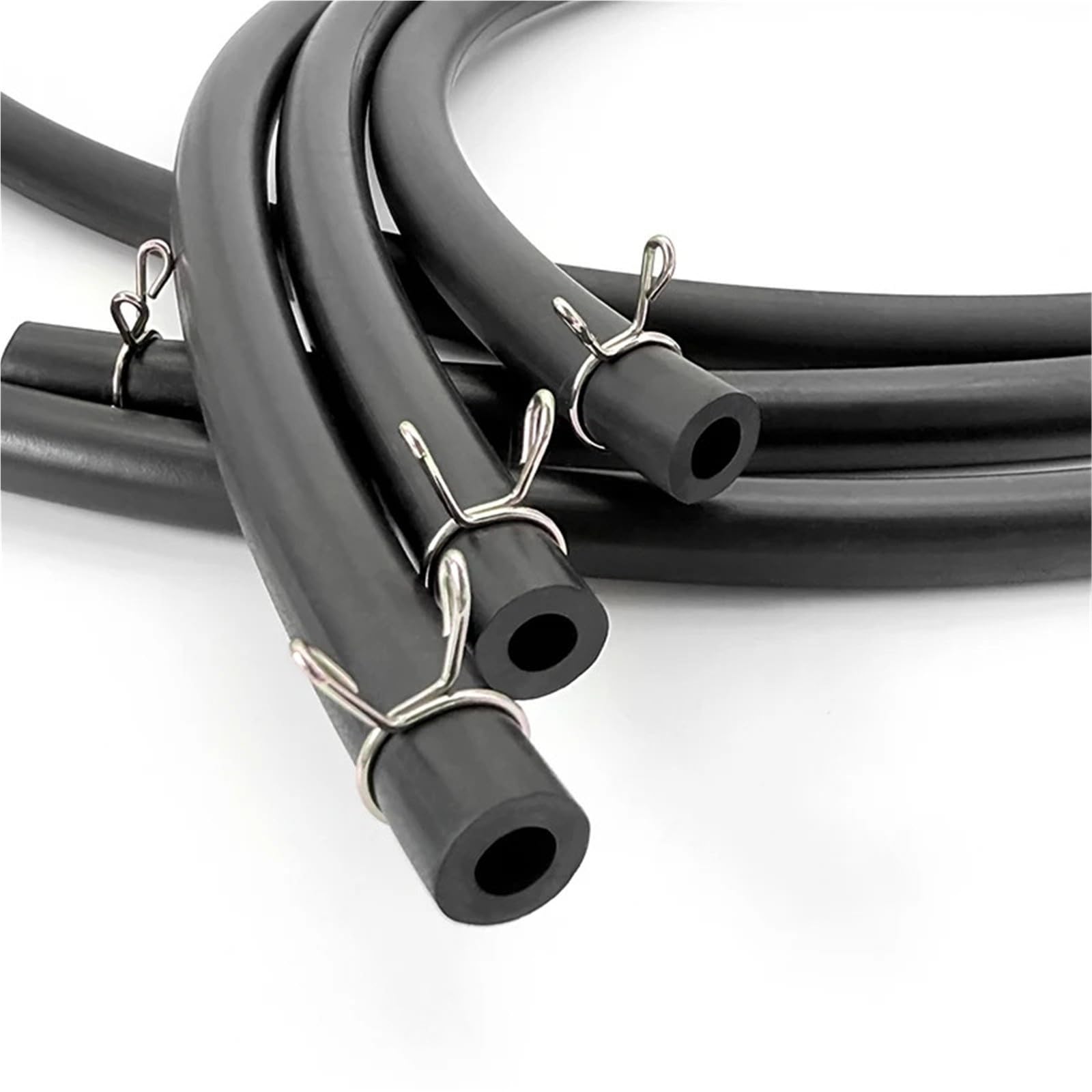 Gasöl-Kraftstoffschlauch 5 mm x 8 mm Universal-Benzinrohr(3M X 10 CLAMP_ID5 X OD8MM)