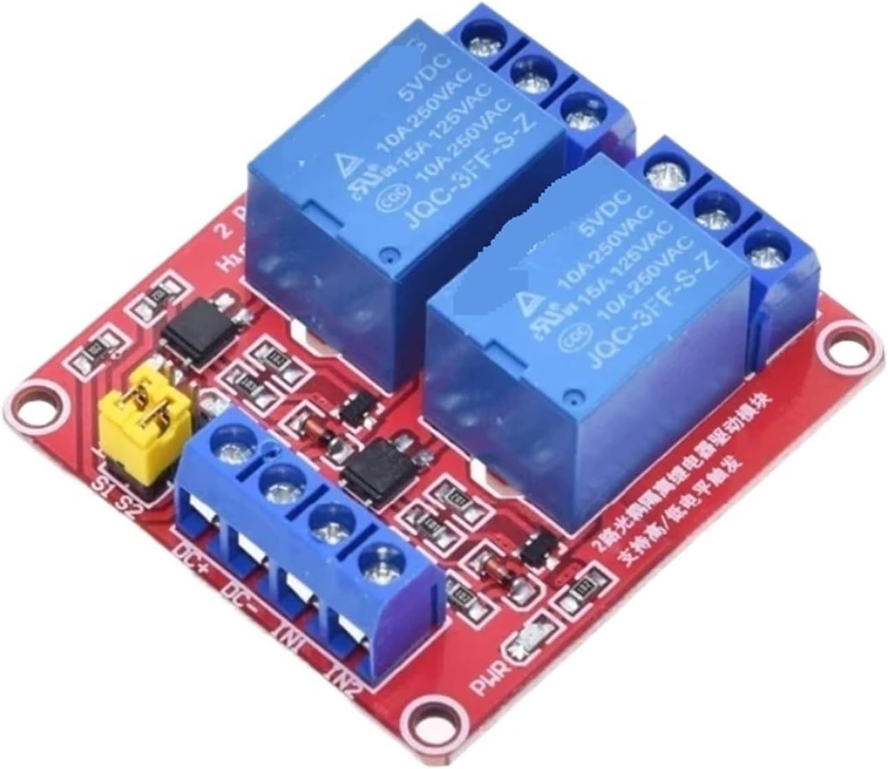 Optocoupler Isolated Relay Driver Module 5V 12V 24V Relay Module with Optocoupler Relay Output 1 2 4 6 8Channel Relay Module for PLC Automation Equipment Control(6 Channel 24V,5PCS)