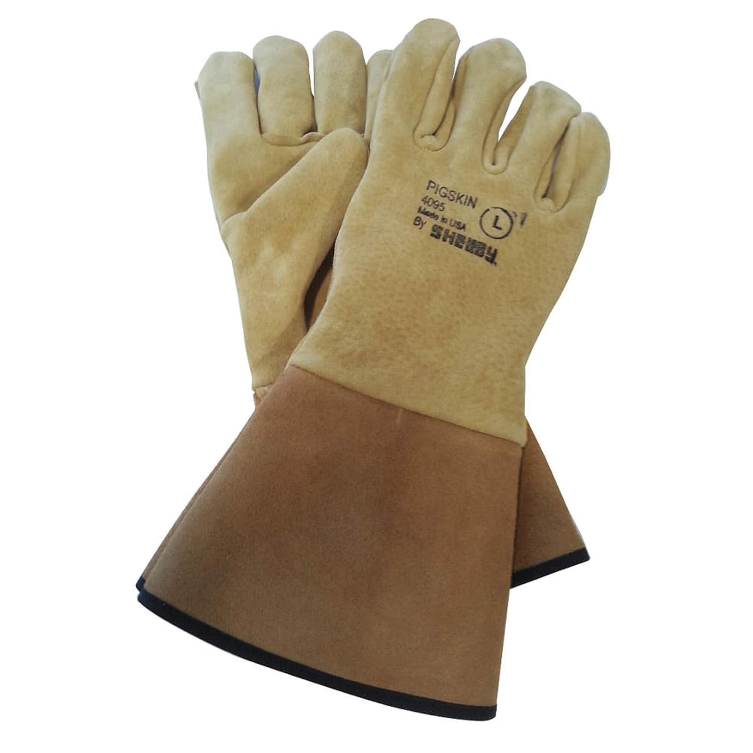 Welding Gloves, 13in.L, Flame Retardant, PR