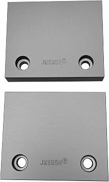 6" x 5" x 1" Aluminum Machinable Soft Jaws for 6" Kurt Vises Set of 2 Jaws