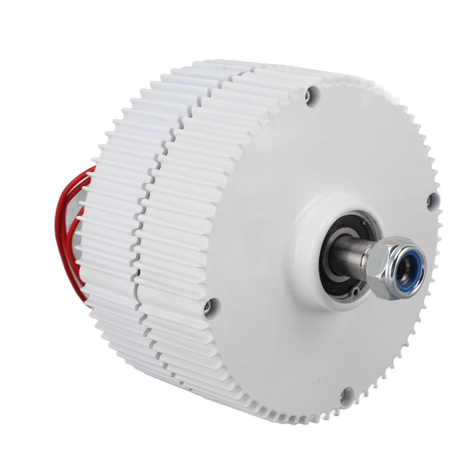 Cocoarm Generatore a Doppio Albero da 48 V, Generatore Sincrono a Magneti Permanenti con Tecnologia CA Trifase, Lubrificazione a Grasso, Struttura Compatta per Turbine Eoliche Verticali o