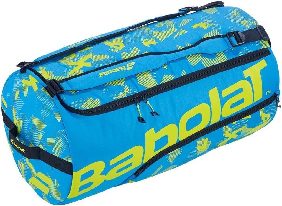 Amazon.com : Babolat Duffle XL Tennis Bag (Blue/Acid Green