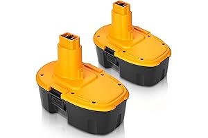 Upgraded 4.5Ah 2Pack 18V DC9096 Replacement Battery for Dewalt XPR