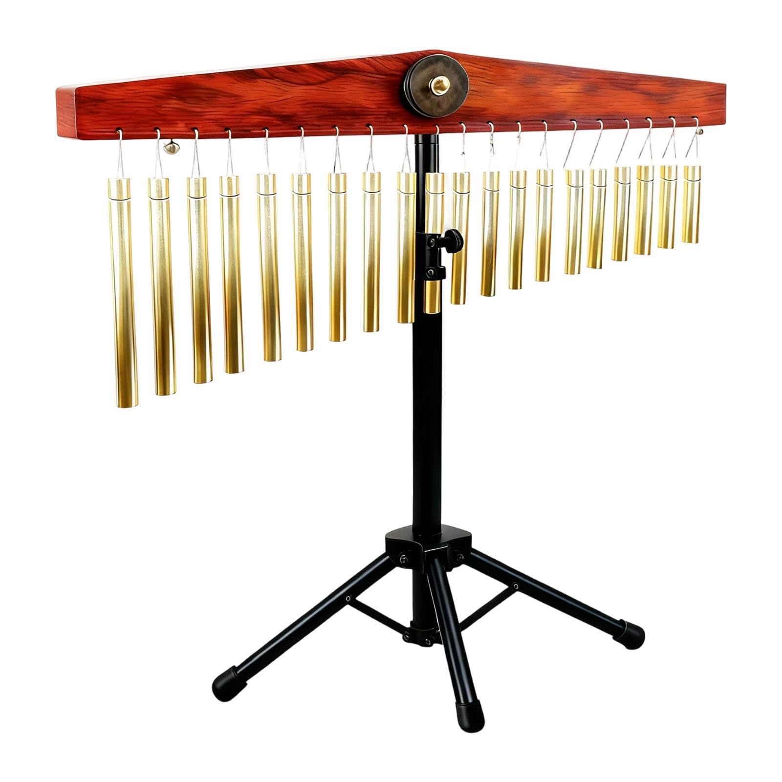 Bar Chime Musikinstrument mit Verstellbarem Ständer, Einreihig